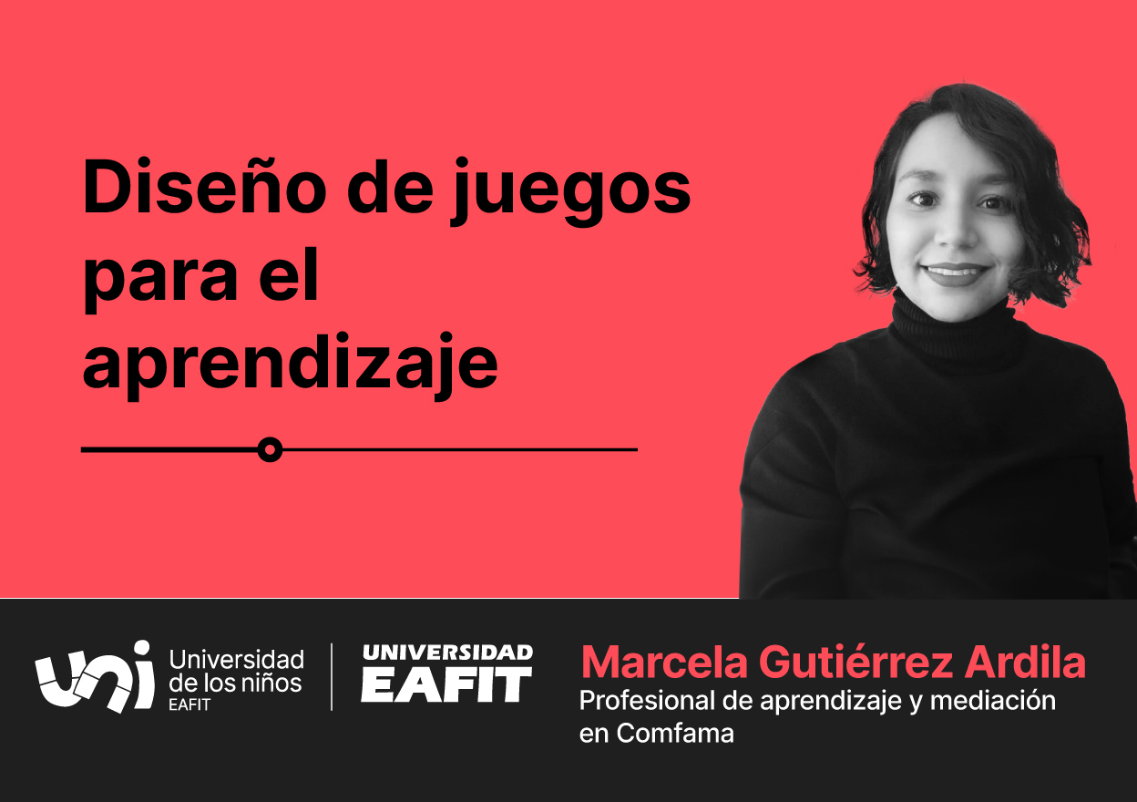 Jugar para aprender, jugar para descubrir el mundo, jugar para acercar la ciencia. Este curso, que responde a varias preguntas que seguro te has hecho en varias oportunidades, tiene como base la metodología de la Universidad de los niños EAFIT y le apunta a entender la dinámica del juego, qué tipos existen y cómo diseñar juegos para el aprendizaje. ¡Fascinante el desafío! ¡Invitados a jugar y a aprender!